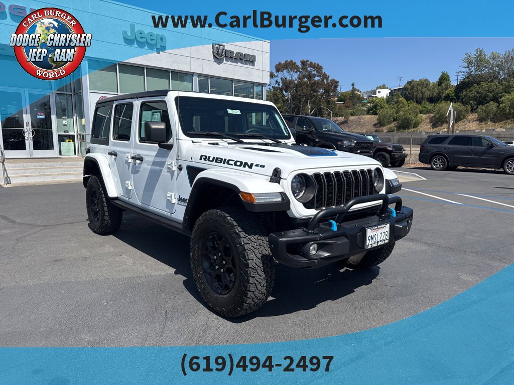 Used 2023 Jeep Wrangler Unlimited Rubicon 4xe