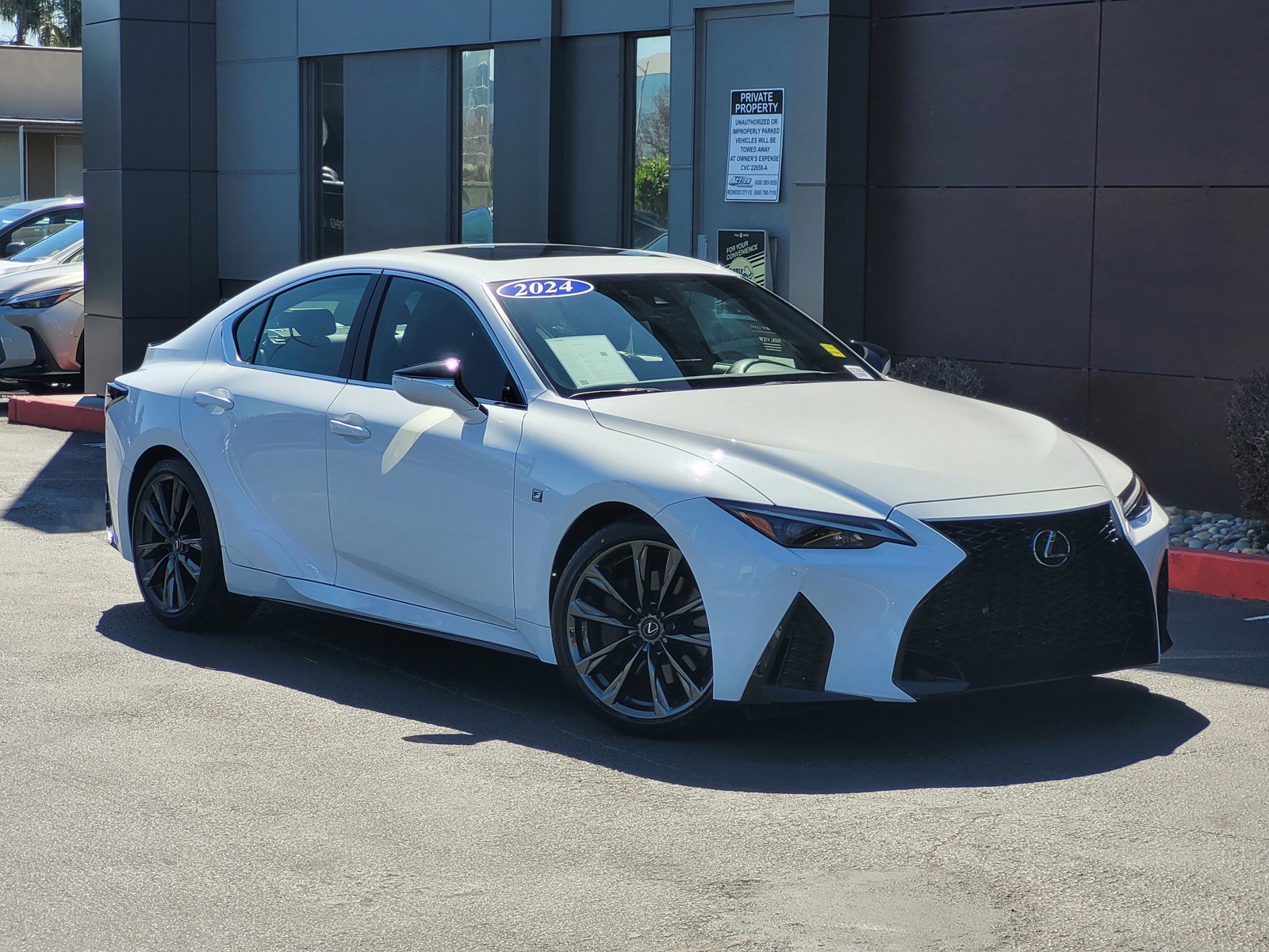 Certified 2024 Lexus IS 350 F Sport w/ Accessory Package