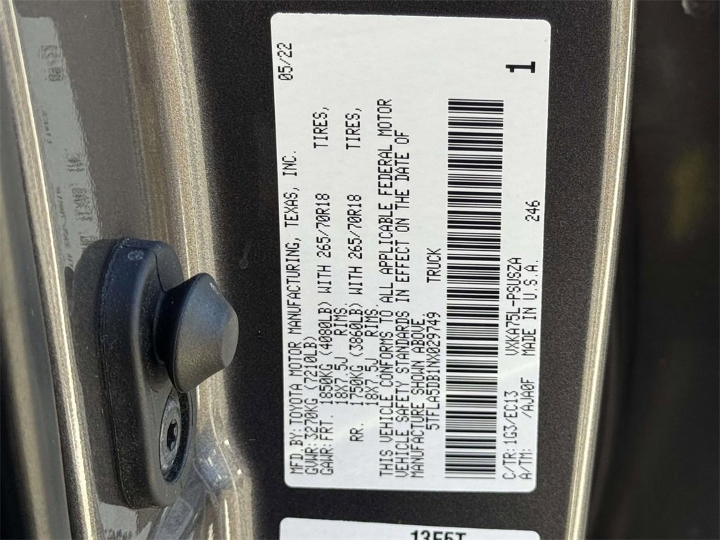 Used 2022 Toyota Tundra SR5 image 27