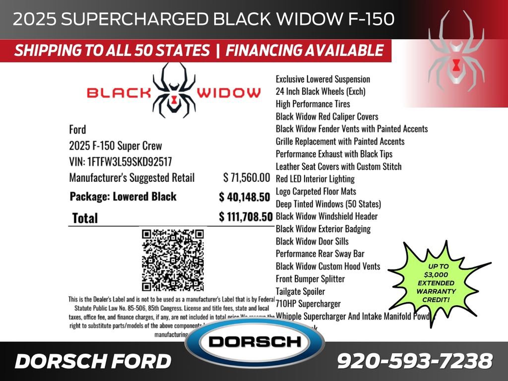 New 2025 Ford F150 XLT w/ Equipment Group 303A High image 2