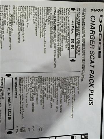 New 2026 Dodge Charger Scat Pack image 17