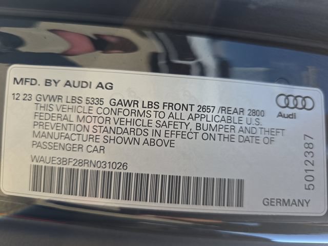 Used 2024 Audi A6 Premium Plus w/ Premium Plus Package AWD/4WD image 38