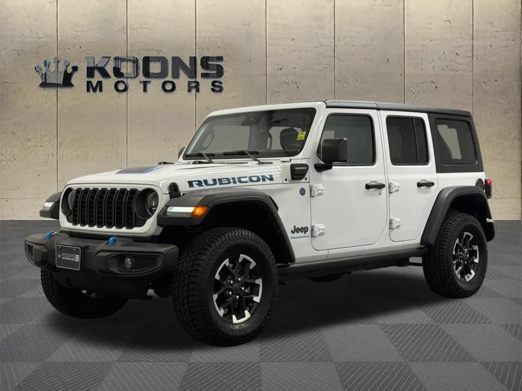 Used 2024 Jeep Wrangler Unlimited Rubicon 4xe AWD/4WD image 1