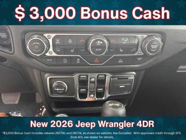 New 2026 Jeep Wrangler Unlimited Sport AWD/4WD image 13