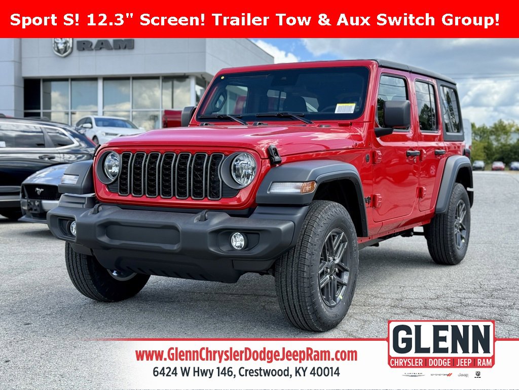 New 2025 Jeep Wrangler Sport S