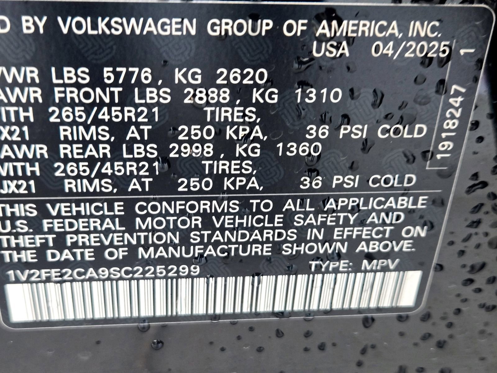 Used 2025 Volkswagen Atlas Cross Sport SEL Premium R-Line image 21