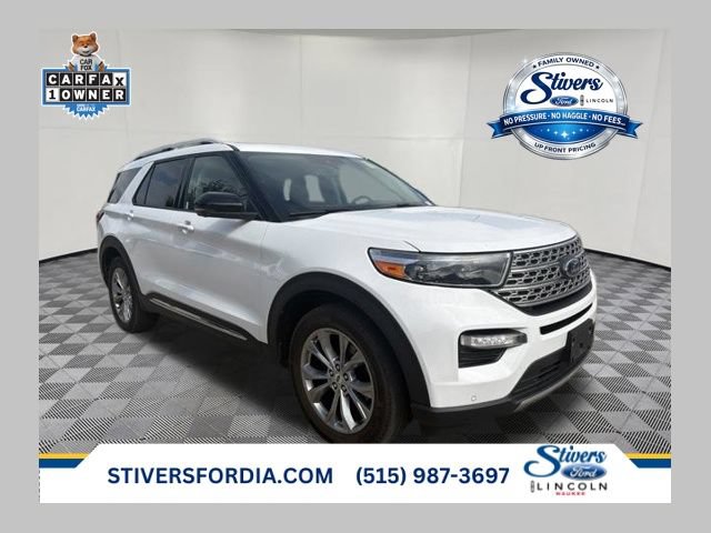 Used 2021 Ford Explorer Limited w/ Equipment Group 301A AWD/4WD image 1
