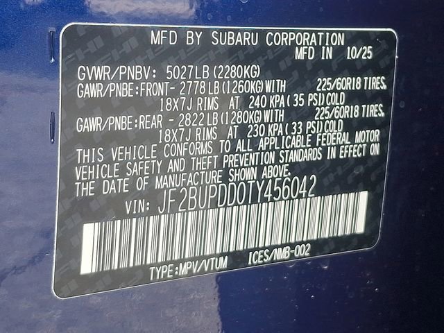 New 2026 Subaru Outback Limited w/ Premium/Limited Plus Package image 10