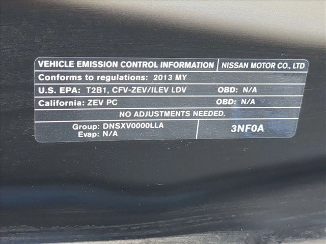 Used 2013 Nissan Leaf S w/ Charger Pkg FWD image 10