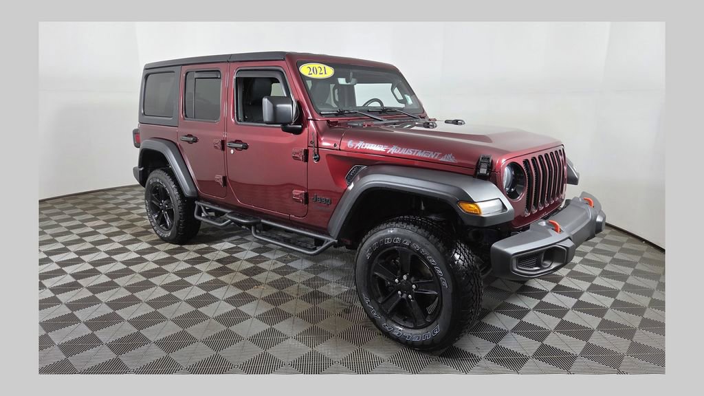 Used 2021 Jeep Wrangler Unlimited Sport image 1