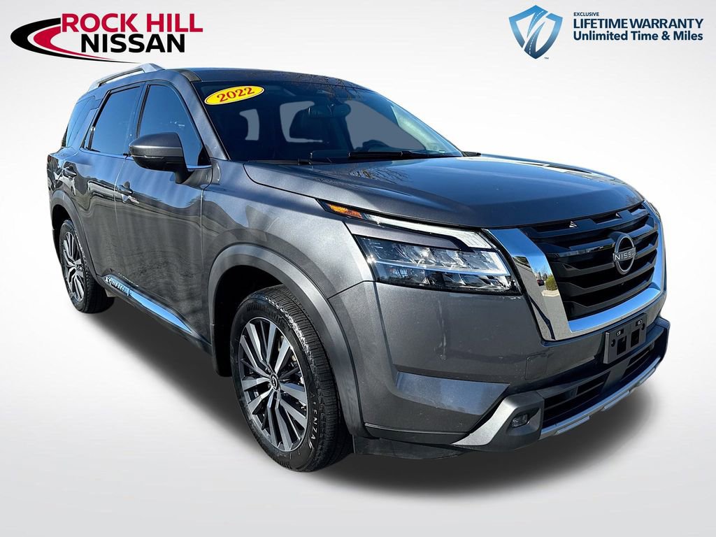 Used 2022 Nissan Pathfinder Platinum w/ Cargo Package image 1