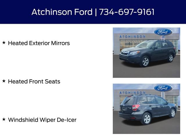 Used 2016 Subaru Forester 2.5i Premium w/ All-Weather Package AWD/4WD image 8