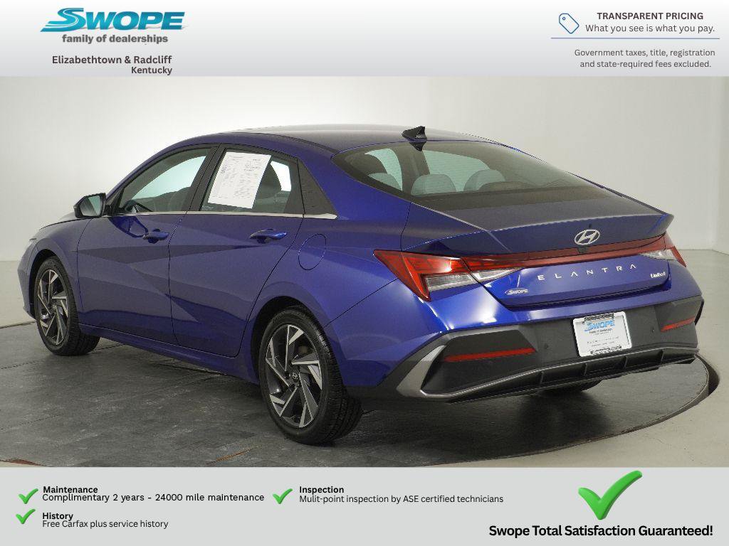 Certified 2024 Hyundai Elantra Limited FWD image 5