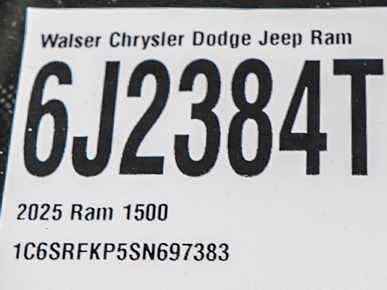 Used 2025 RAM 1500 Tungsten w/ Trailer Tow Group AWD/4WD image 30