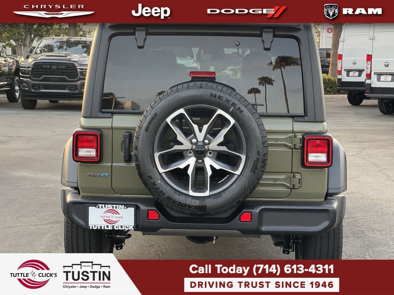 New 2025 Jeep Wrangler Unlimited Sport S 4xe w/ Technology Group AWD/4WD image 5