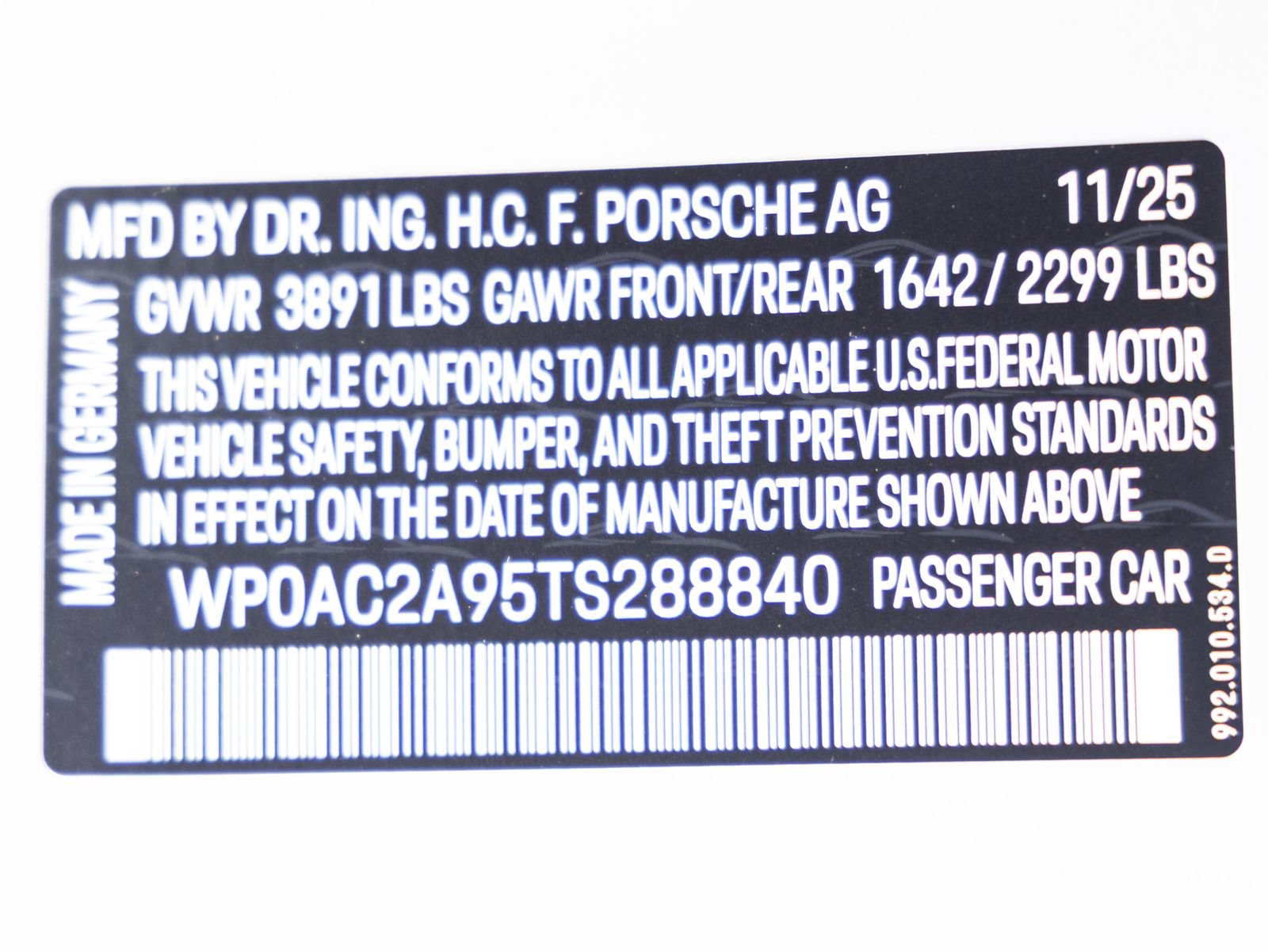 Certified 2026 Porsche 911 GT3 RWD image 35
