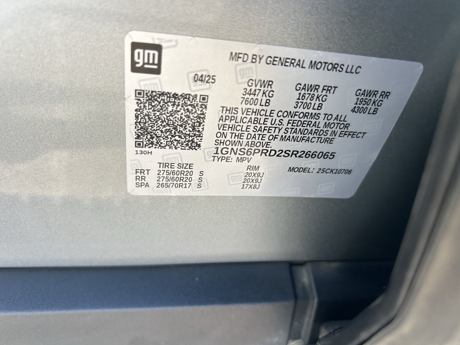 Certified 2025 Chevrolet Tahoe Z71 AWD/4WD image 33