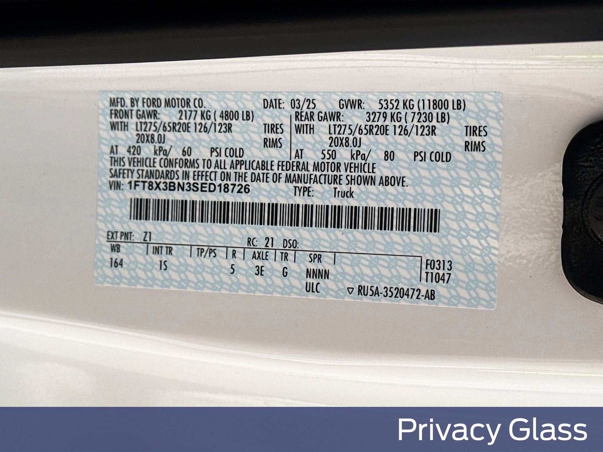 New 2025 Ford F350 XL w/ STX Appearance Package image 36