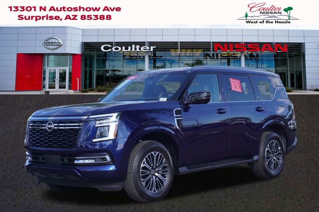 Certified 2025 Nissan Armada SL w/ Captain's Chari Seat Package