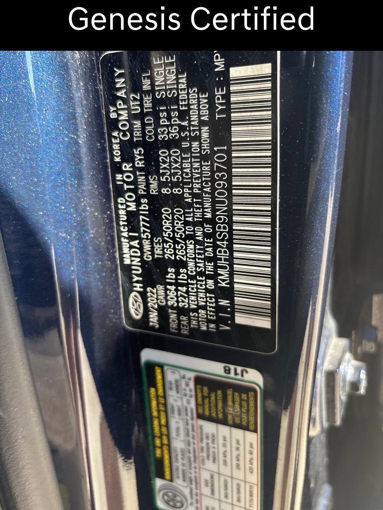 Certified 2022 Genesis GV80 2.5T w/ Prestige Package 05 RWD image 4
