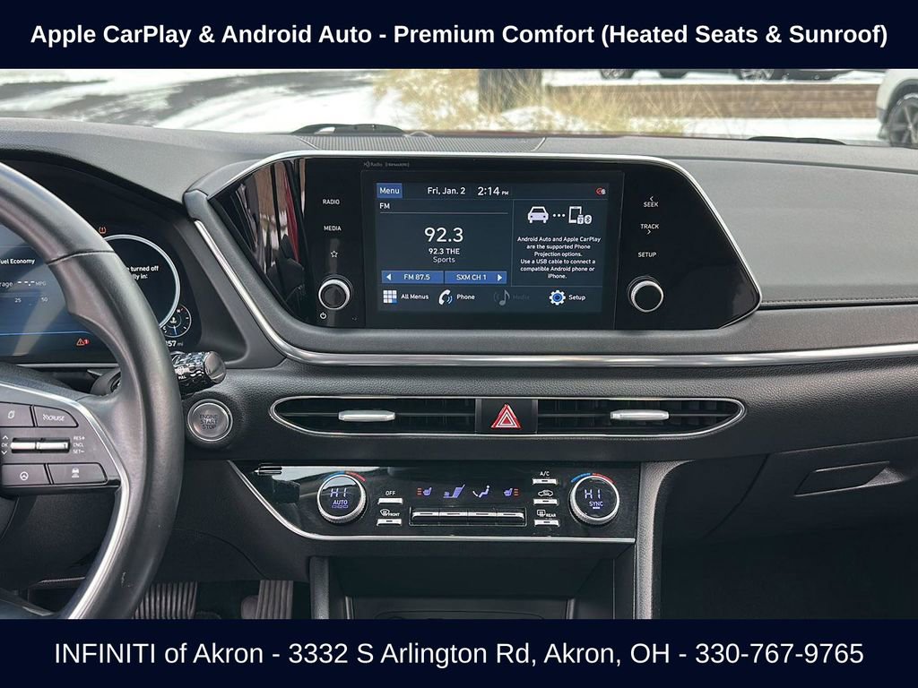 Used 2020 Hyundai Sonata SEL w/ Convenience + Sunroof Package image 50