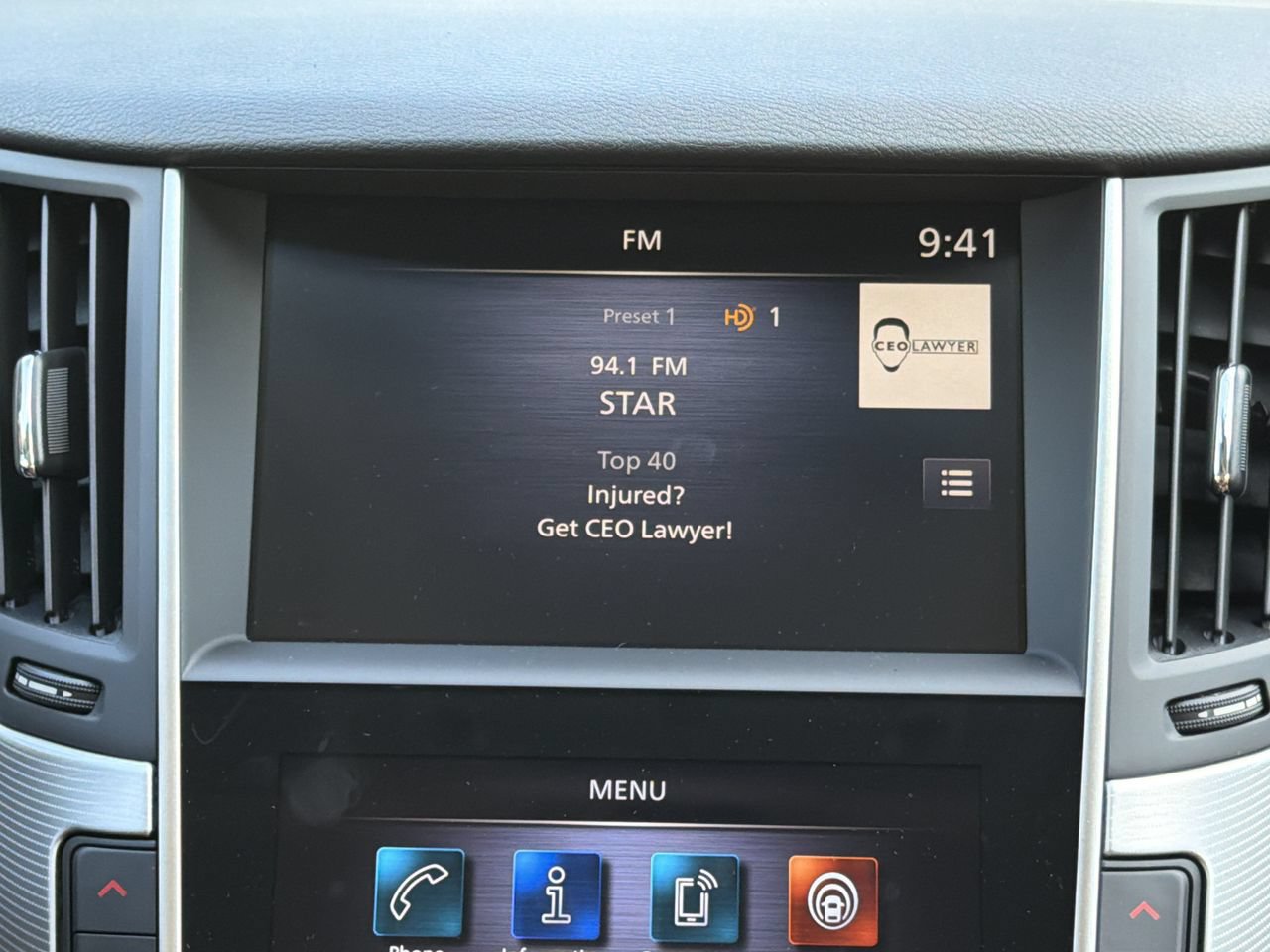 Used 2023 INFINITI Q50 Luxe w/ Cargo Package AWD/4WD image 3