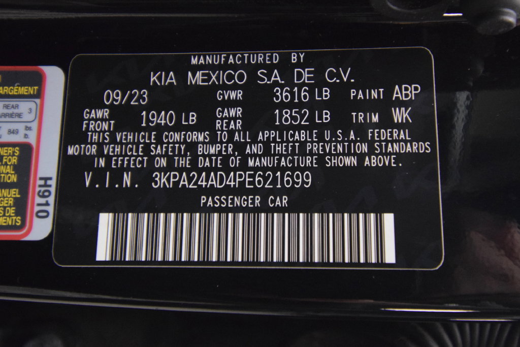 Used 2023 Kia Rio S w/ Technology Package FWD image 22