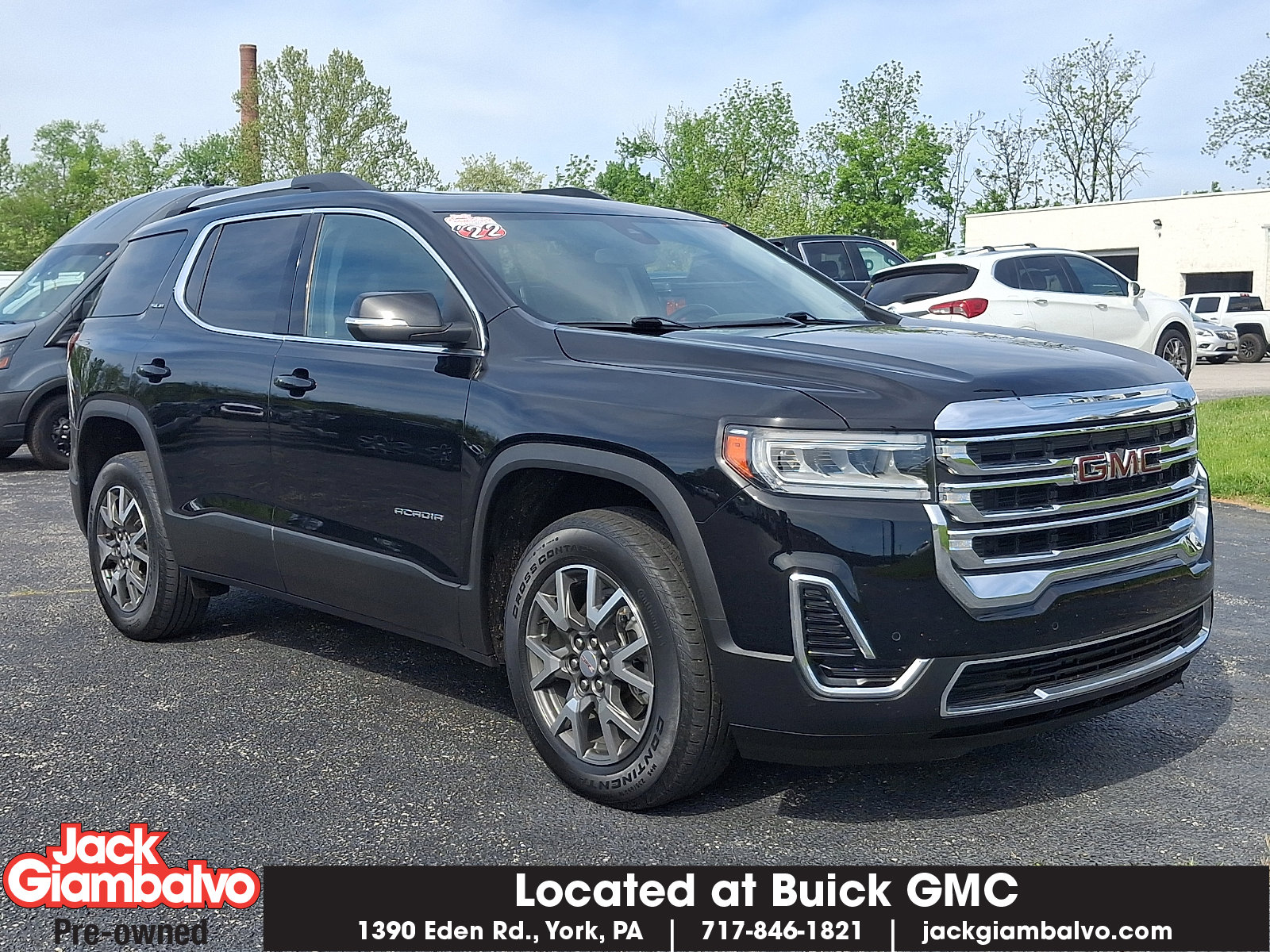 Used 2022 GMC Acadia SLE w/ Driver Convenience Package AWD/4WD image 1