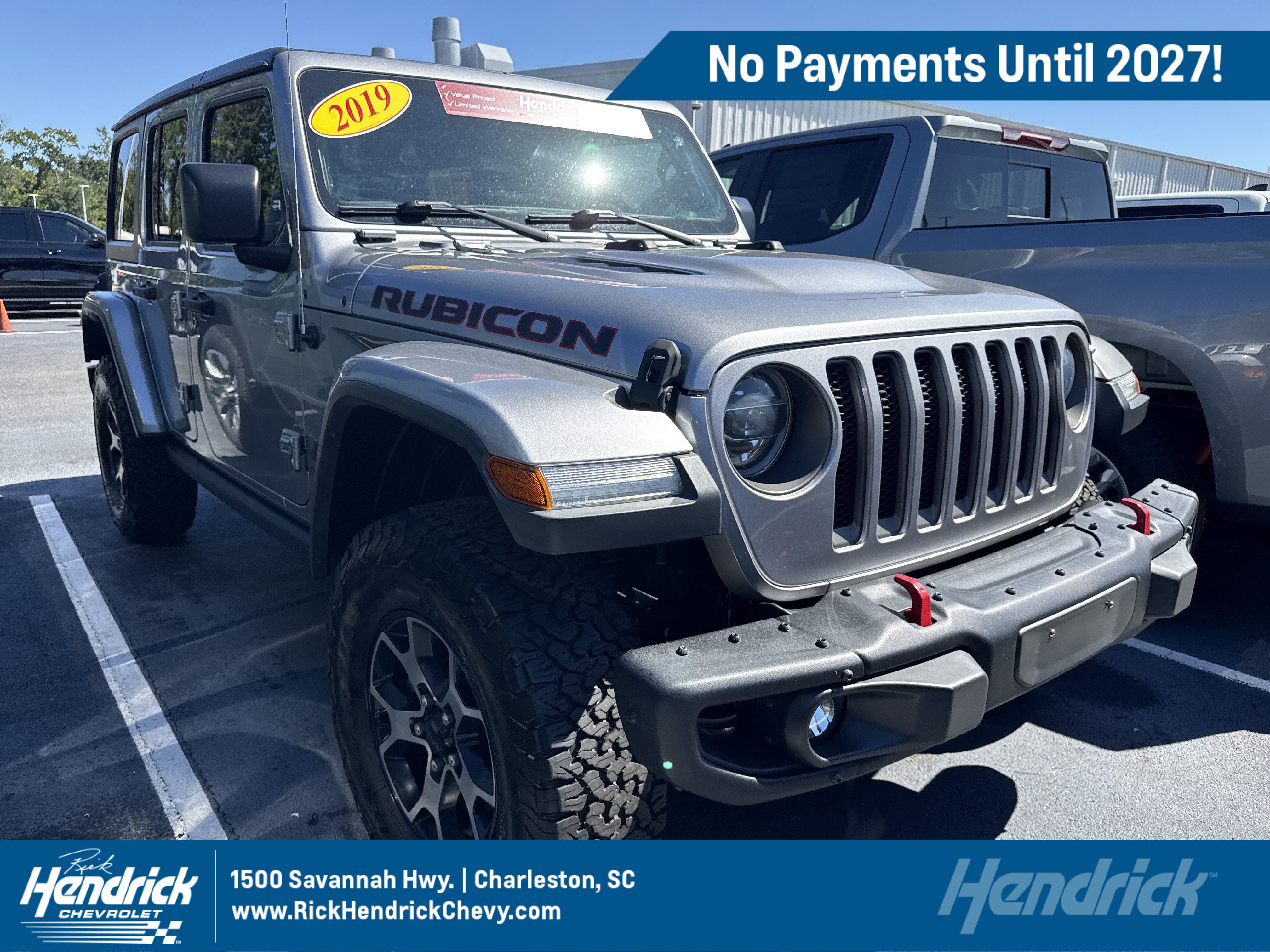 Used 2019 Jeep Wrangler Unlimited Rubicon AWD/4WD image 1