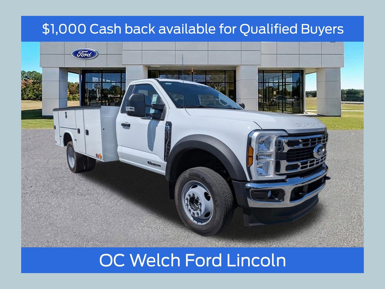 New 2026 Ford F550 4x4 Regular Cab Super Duty w/ XL Chrome Package image 1