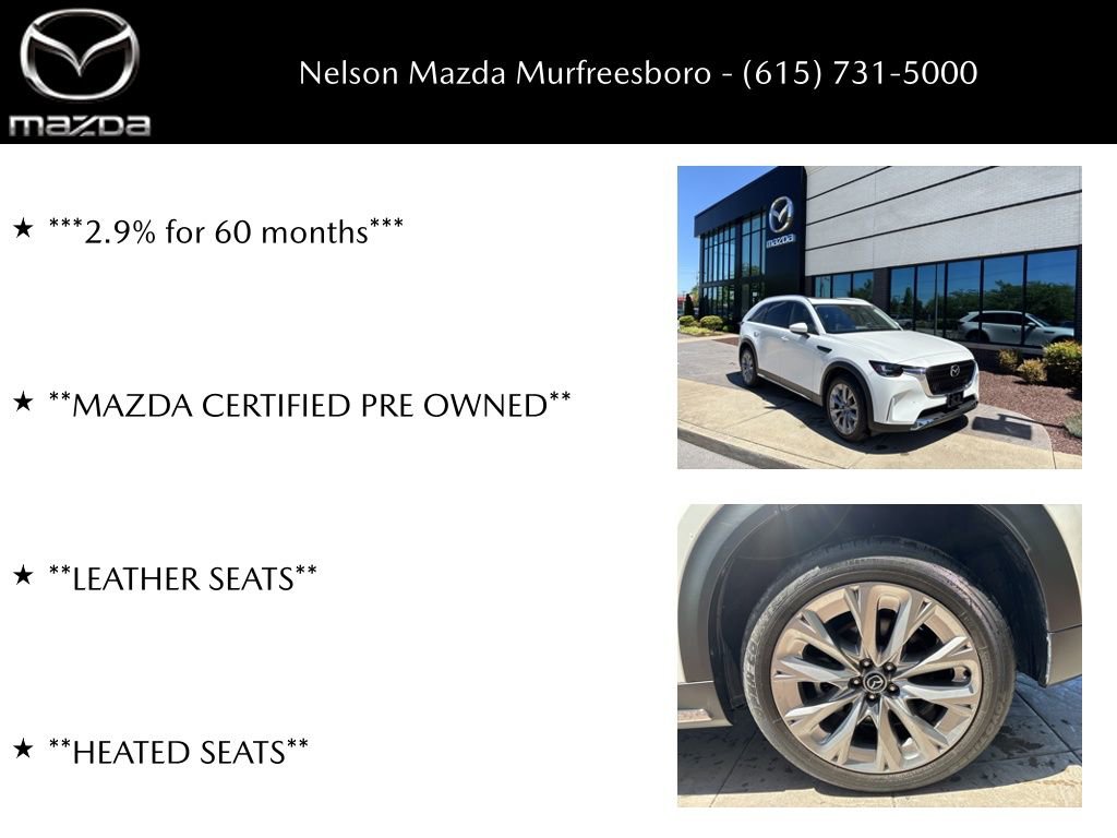 Certified 2024 MAZDA CX-90 3.3 Turbo w/ Premium Package AWD/4WD image 31