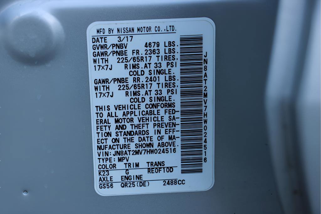Used 2017 Nissan Rogue SV w/ SV Premium Package AWD/4WD image 20