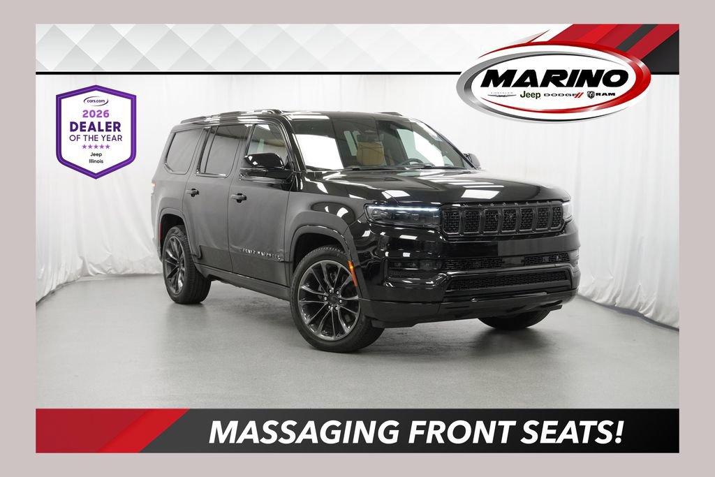 Certified 2025 Jeep Grand Wagoneer Series III w/ Rear Seat Video Group 1