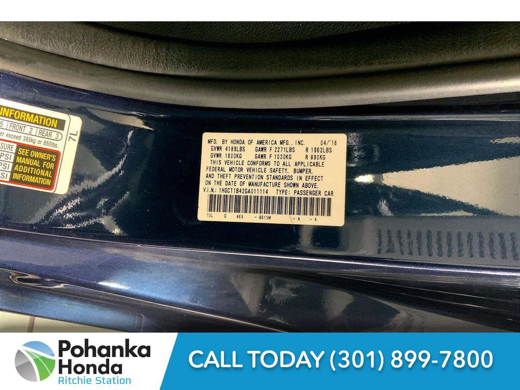 Used 2016 Honda Accord LX-S image 34