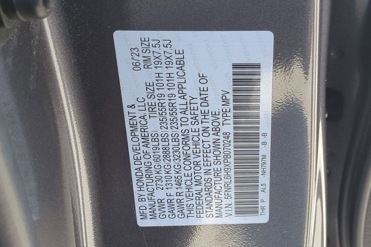 Certified 2023 Honda Odyssey Elite image 30