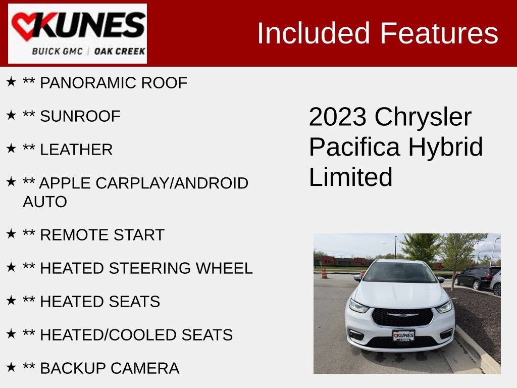 Used 2023 Chrysler Pacifica Limited FWD image 2