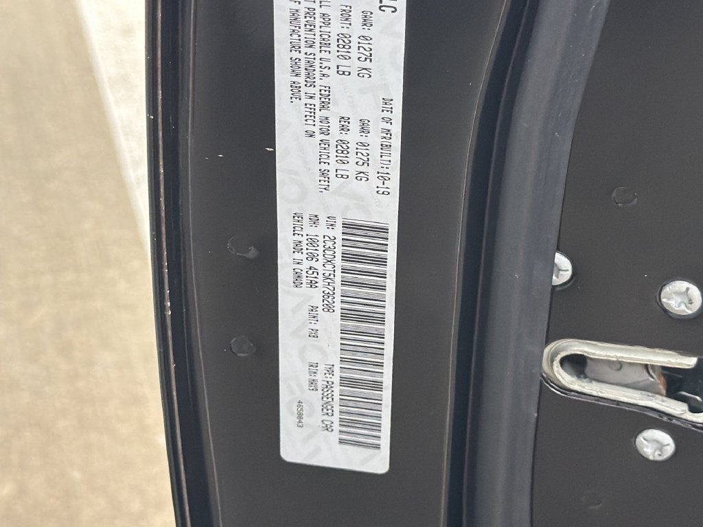 Used 2019 Dodge Charger R/T w/ Blacktop Package RWD image 5