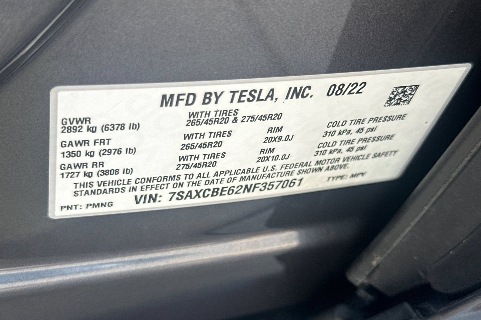 Used 2022 Tesla Model X Plaid AWD/4WD image 33