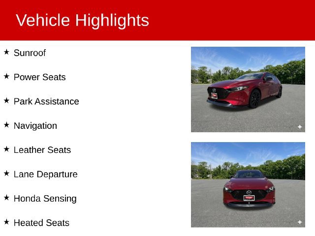 Used 2023 MAZDA MAZDA3 Hatchback w/Premium Plus Pkg AWD/4WD image 2