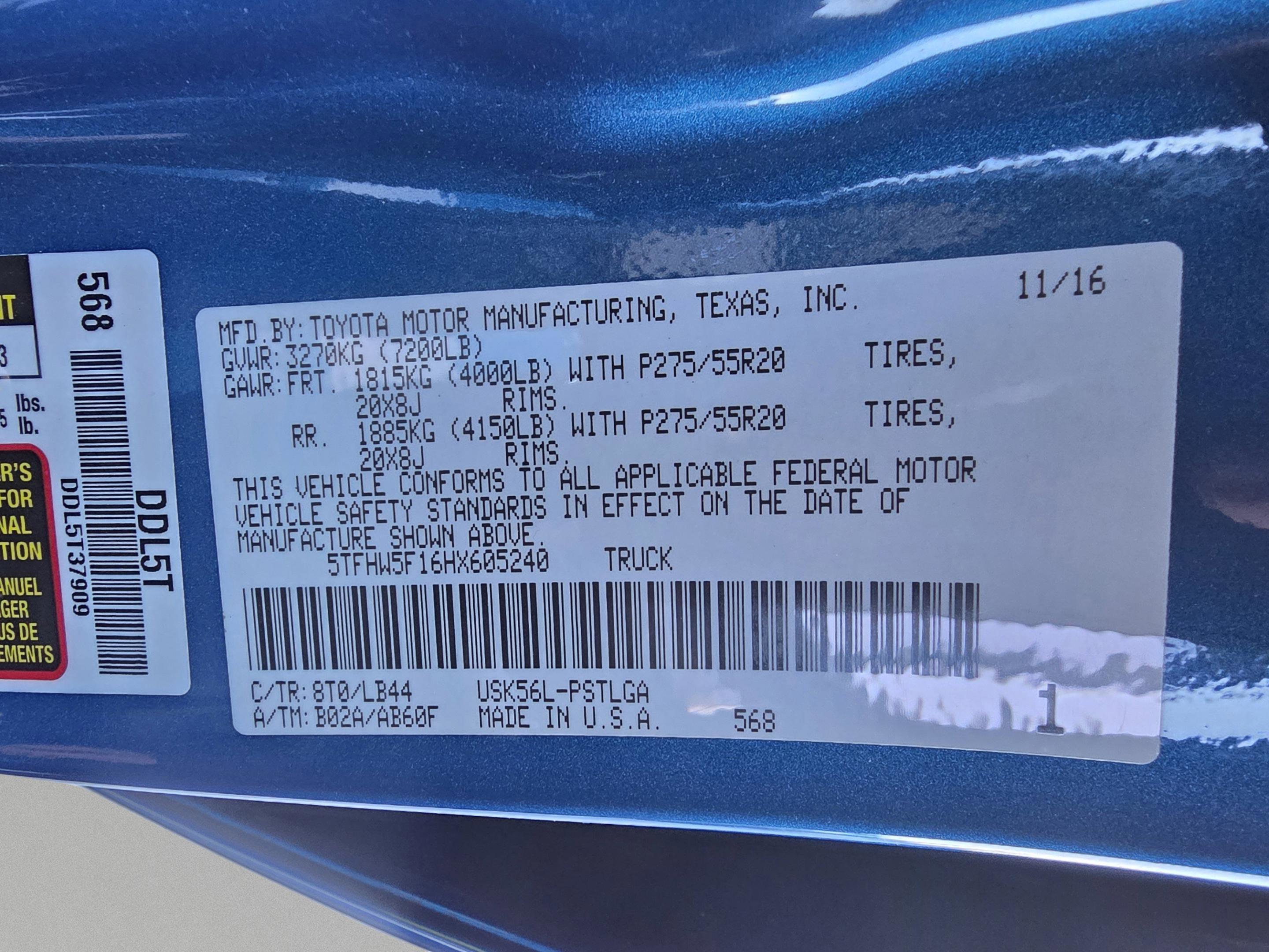 Used 2017 Toyota Tundra Limited image 31