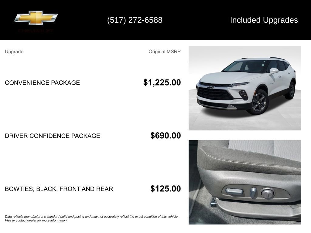 Used 2024 Chevrolet Blazer LT w/ Convenience Package FWD image 5