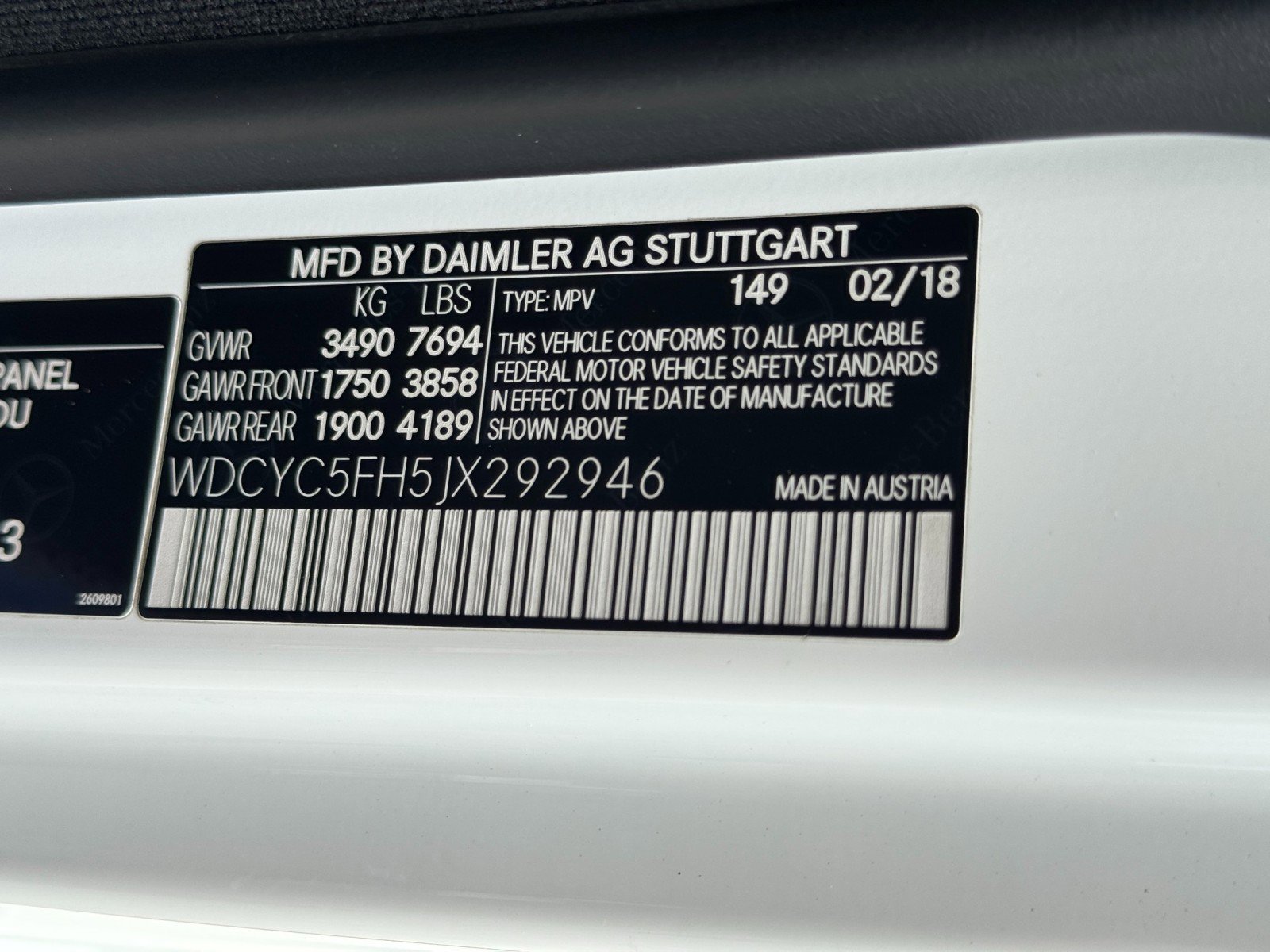 Used 2018 Mercedes-Benz G 550 Squared image 48