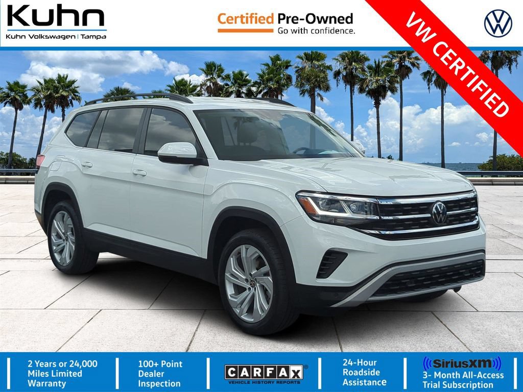 Certified 2023 Volkswagen Atlas SE FWD image 1