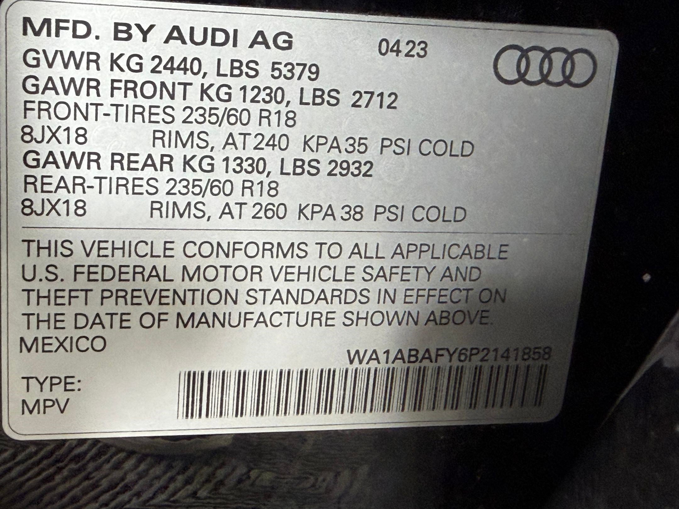 Certified 2023 Audi Q5 2.0T Premium w/ Convenience Package image 19