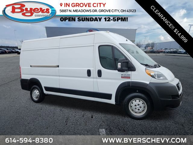 Used 2021 RAM ProMaster 2500 w/ Delivery Package 1