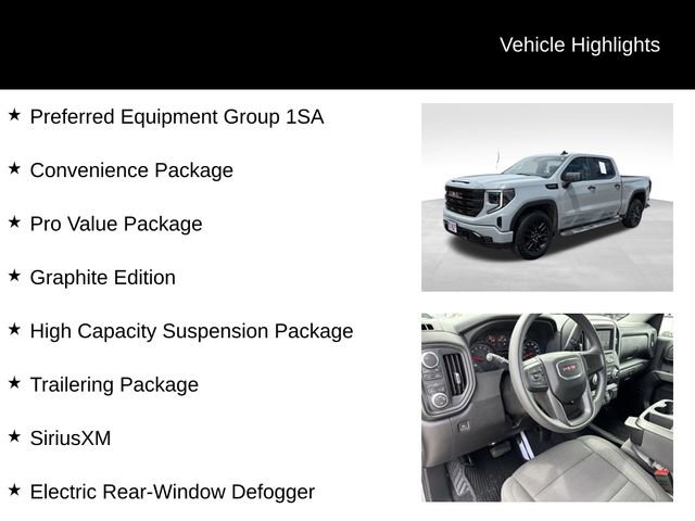 Used 2024 GMC Sierra 1500 Pro w/ Graphite Edition AWD/4WD image 8