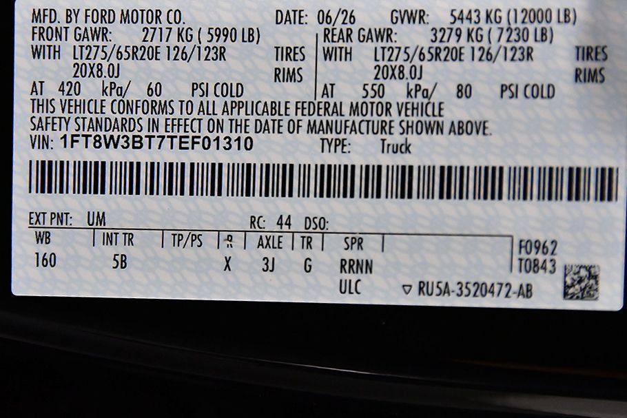New 2026 Ford F350 Lariat w/ Black Appearance Package AWD/4WD image 17