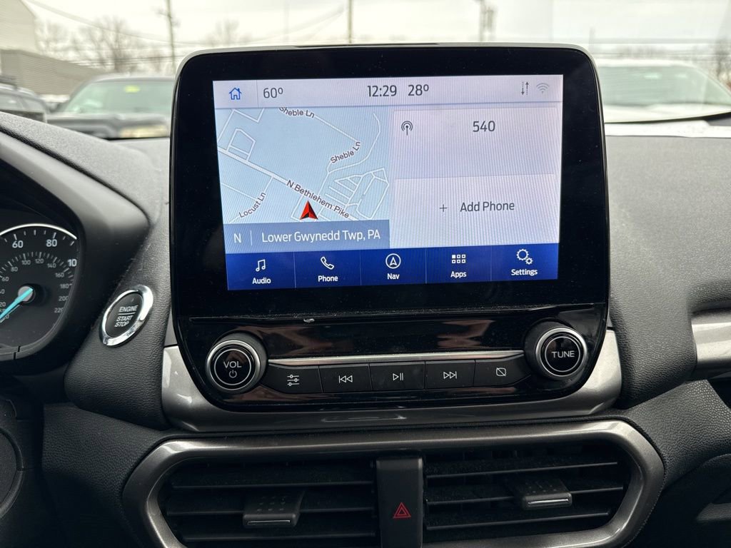 Used 2022 Ford EcoSport SE w/ SE Convenience Package image 12