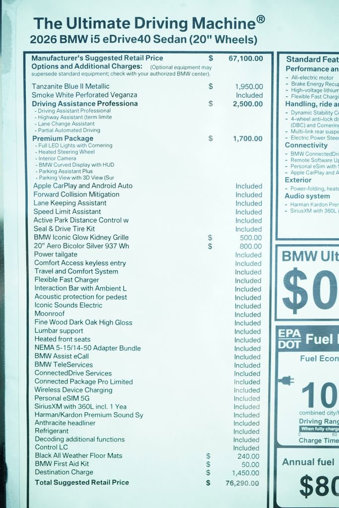 New 2026 BMW i5 eDrive40 image 8