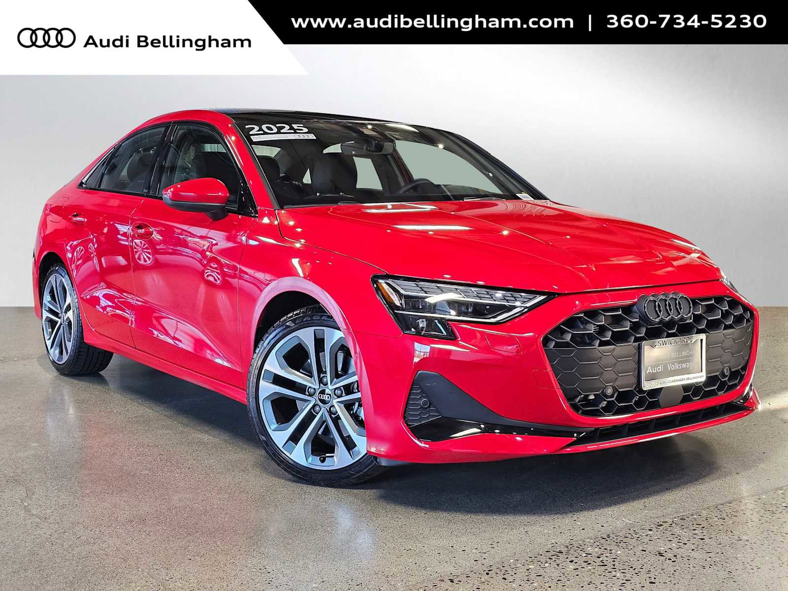 Certified 2025 Audi A3 2.0T Premium w/ Black Optic Package